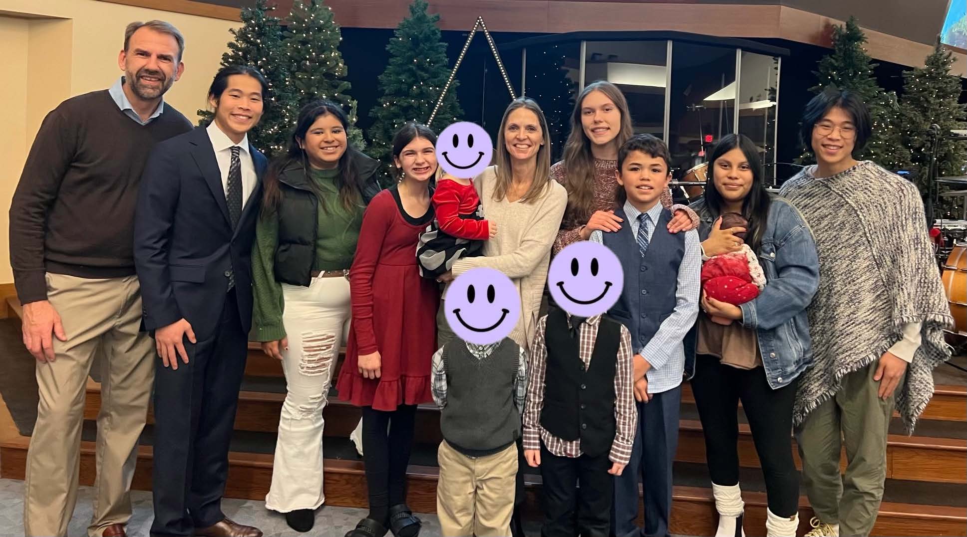 Photo of the Anton family.